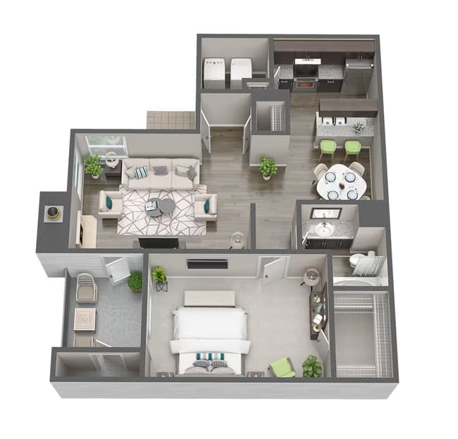 B 2105 floor plan