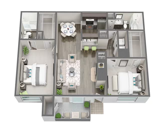 C 2057 floor plan