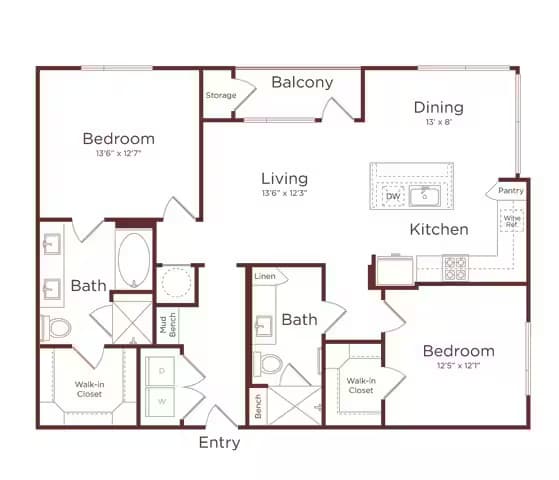 B2 501 floor plan