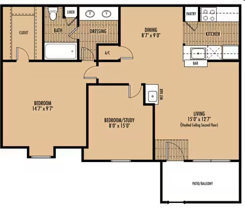 D 2x1 1012 floor plan