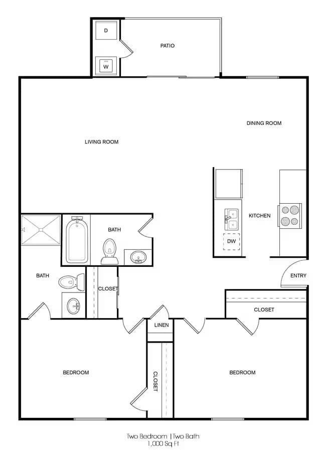 Jill 015W floor plan