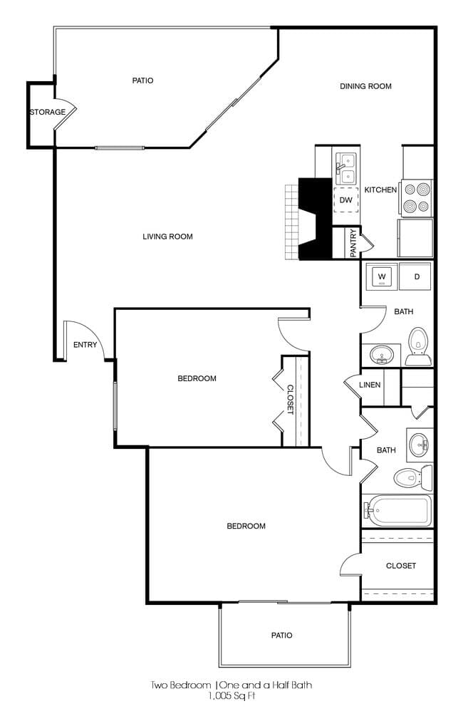 Kylee 170E floor plan
