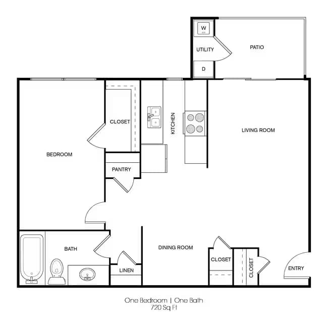 Unit 145W 145W floor plan