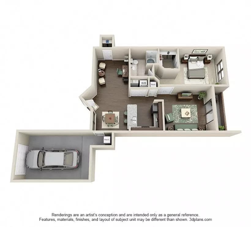 Vie A1 715 floor plan