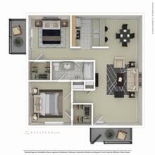 C floor plan