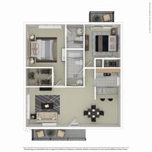 D floor plan