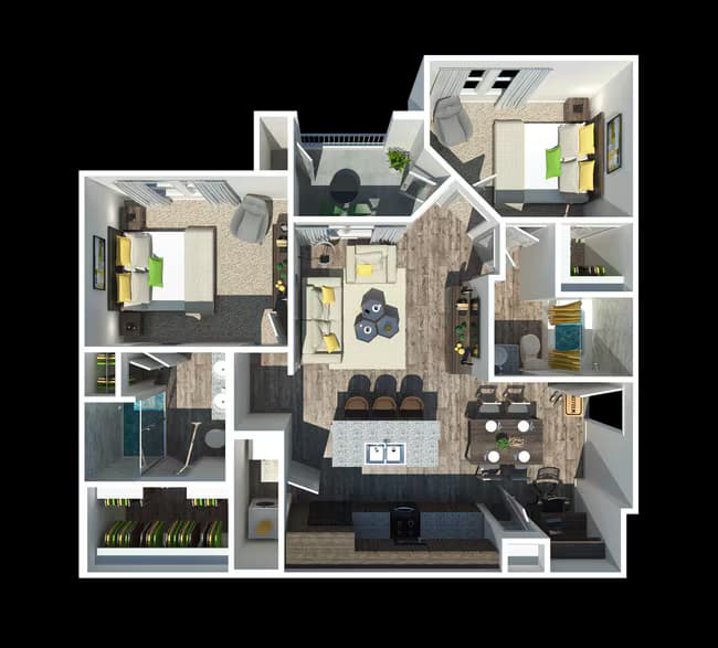 Unit 2308 2308 floor plan