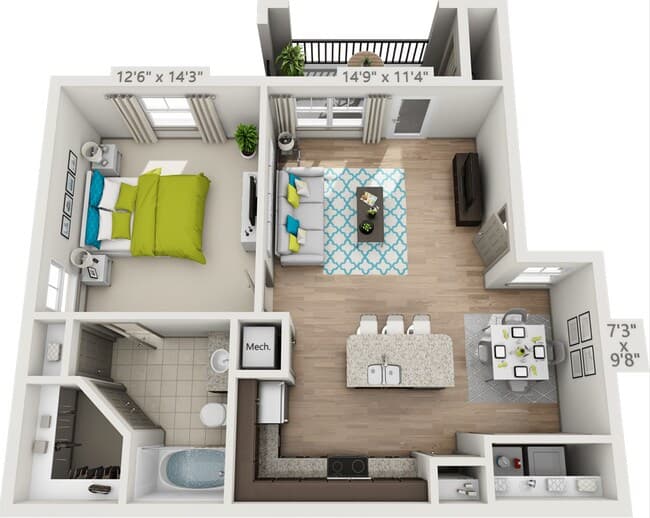 A2 1622 floor plan