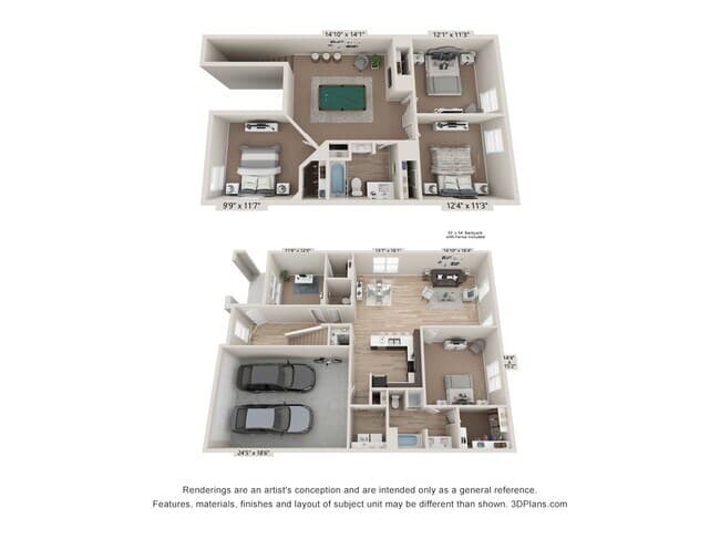 4X2.5A 14056CC floor plan