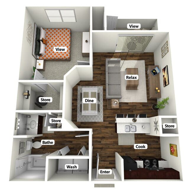 A1 0522 floor plan