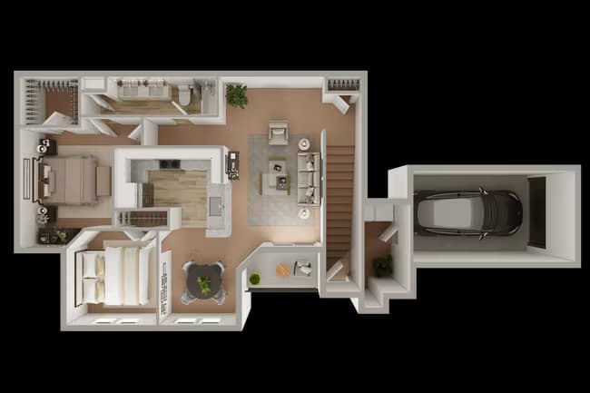 Unit 1410 floor plan
