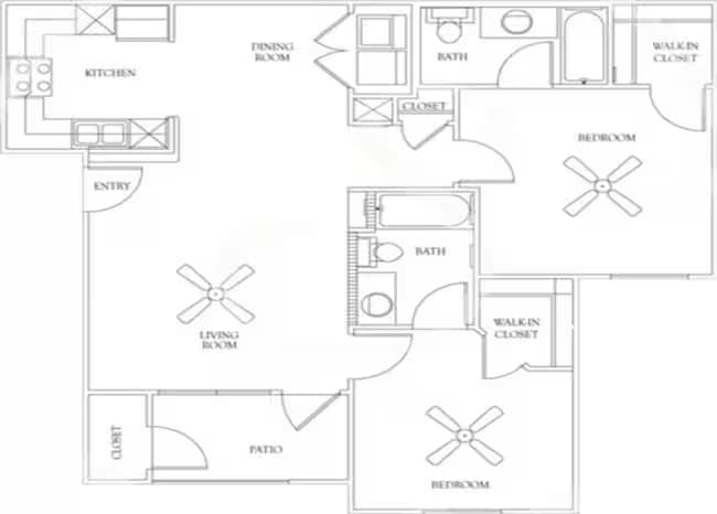 Unit 334 floor plan