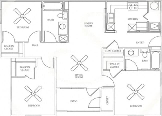 PLAN C1 811 floor plan