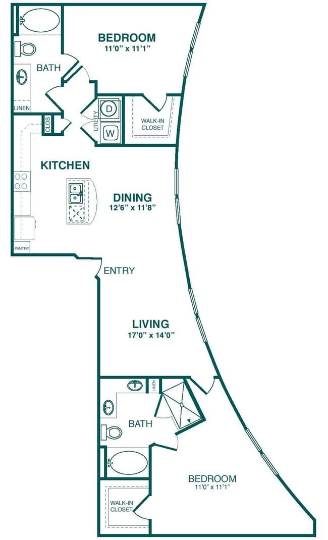 Unit 125 floor plan