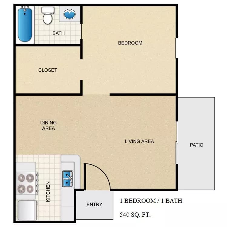 Unit 912-1 912-1 floor plan