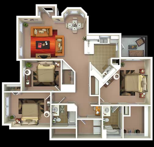 C1G - Attached Garage Included 2605 floor plan