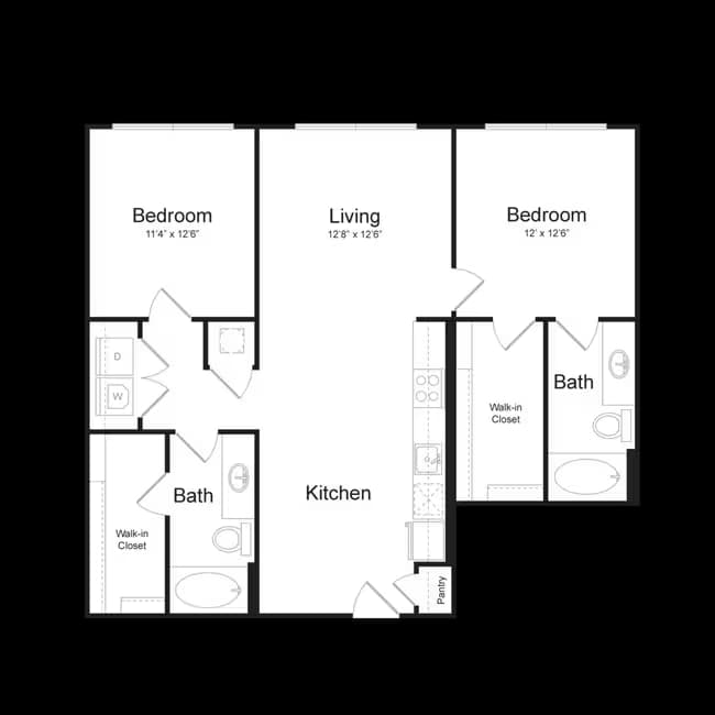 Unit 10-10308 floor plan