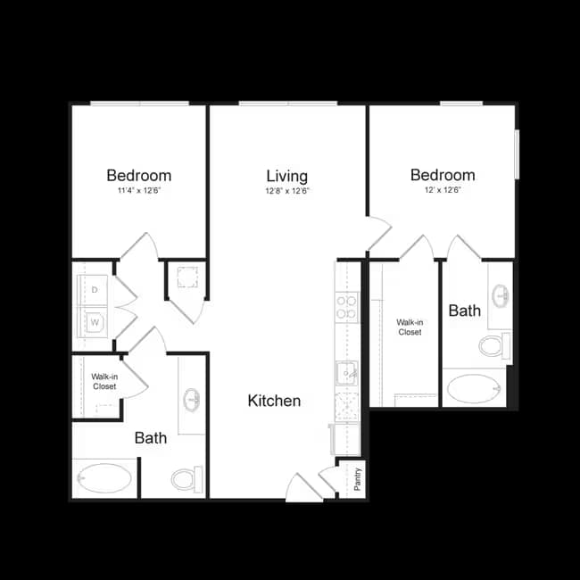 Unit 10-10102 floor plan