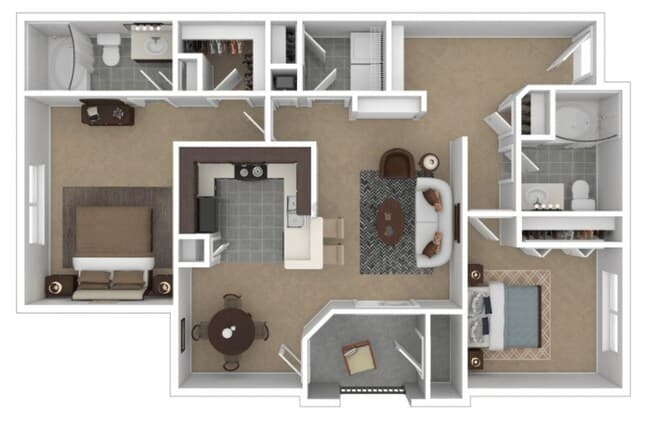 Unit 2311 floor plan