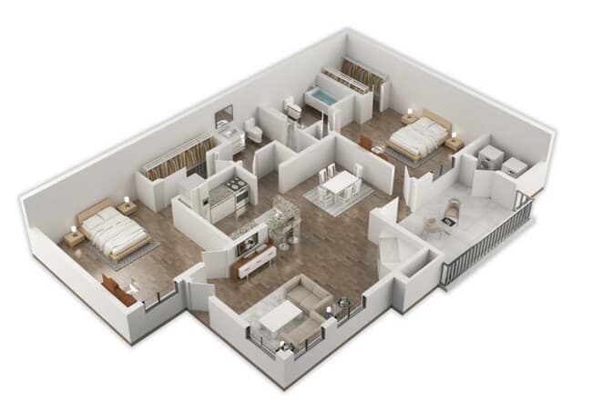 B2 1006 floor plan