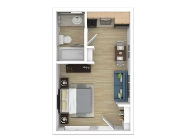 The Primrose 107 floor plan