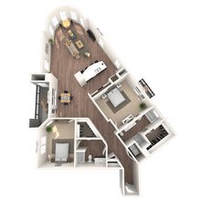 Traditional 2x2 1700 SF 325 floor plan
