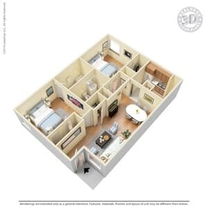 Trent 132 floor plan
