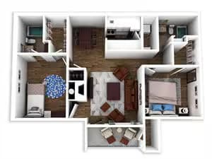 B1 1310 floor plan