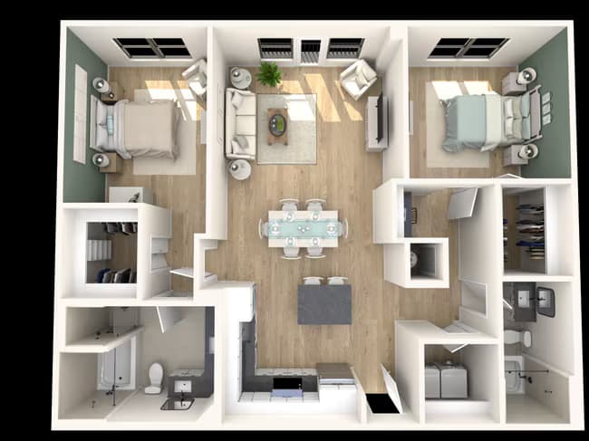 Unit 297 floor plan