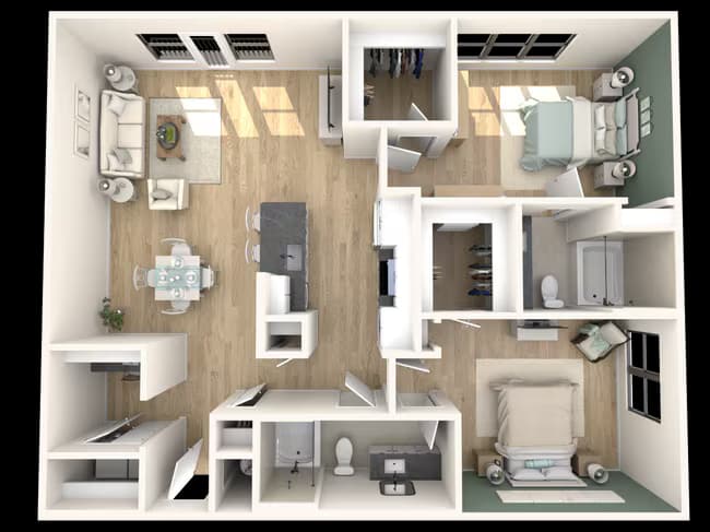 Unit 336 floor plan