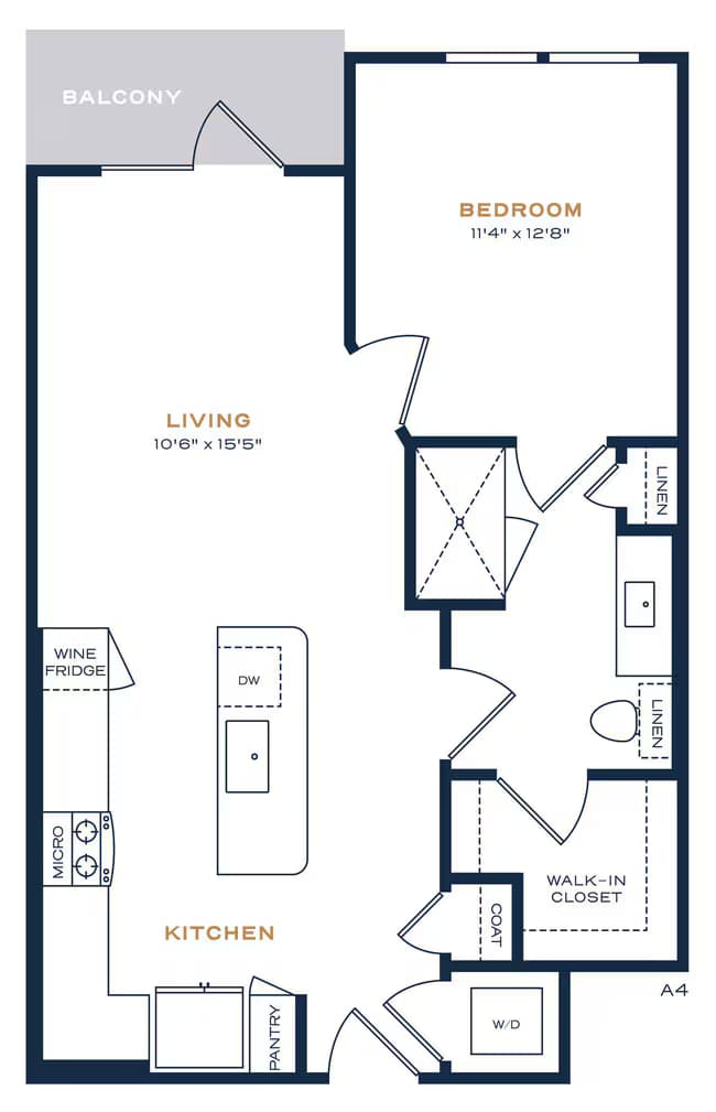 A2 521 floor plan