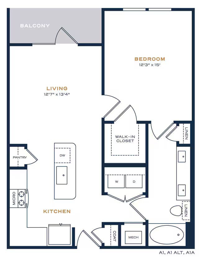 Unit 283 floor plan