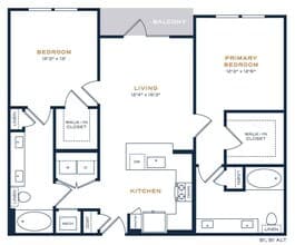 B1 442 floor plan