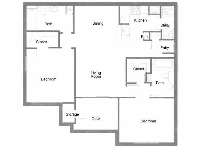 Unit 1037 floor plan