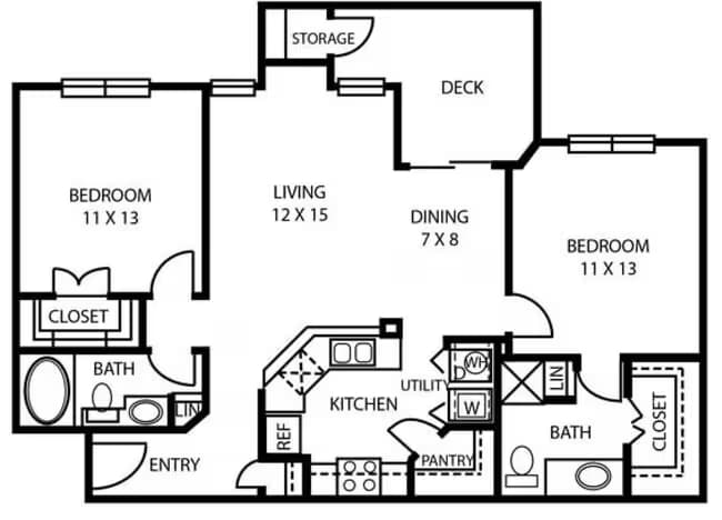 B2 1126 floor plan