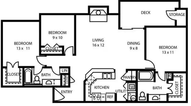 C1 1117 floor plan