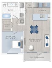 B1.1 2421 floor plan