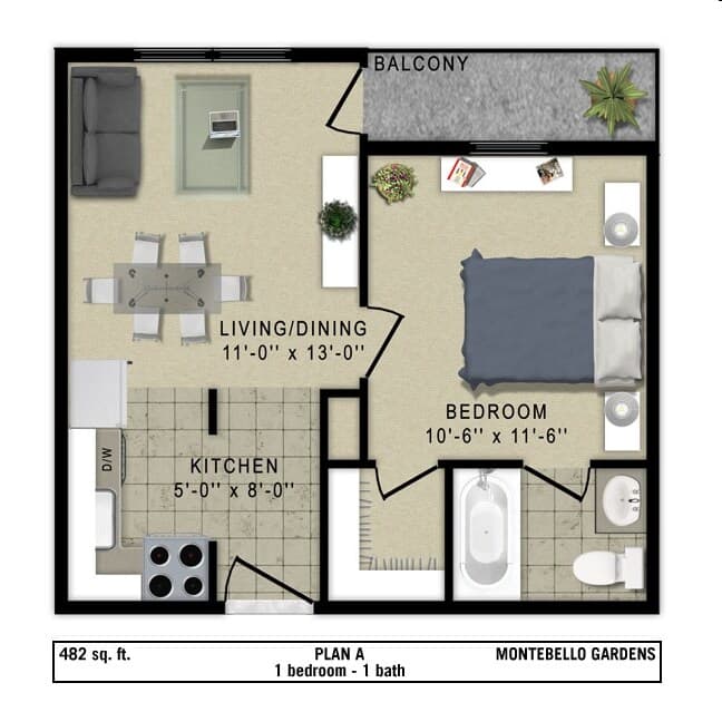 Aurora 208 floor plan