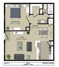 Cassini 123 floor plan