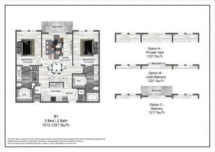 B1 818 floor plan