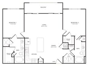 Moderne 2323 floor plan