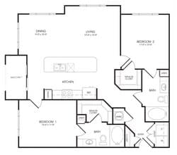 Trinity 1249 floor plan