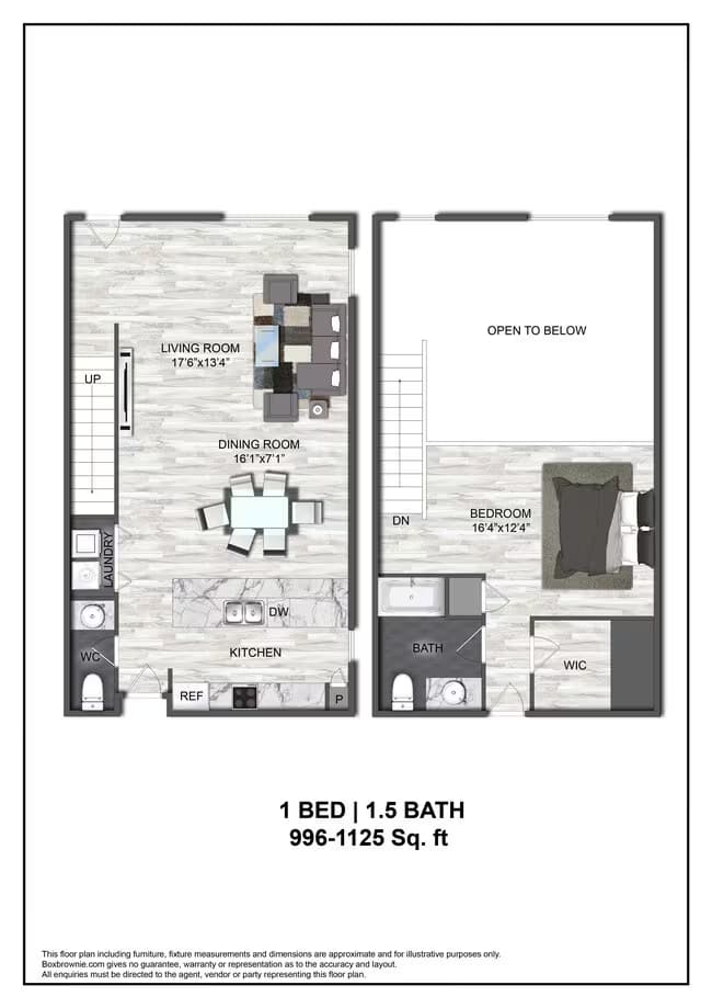 Unit 4110 floor plan