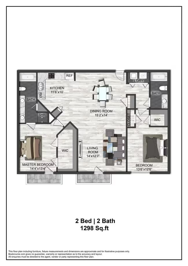 Unit 2423 floor plan