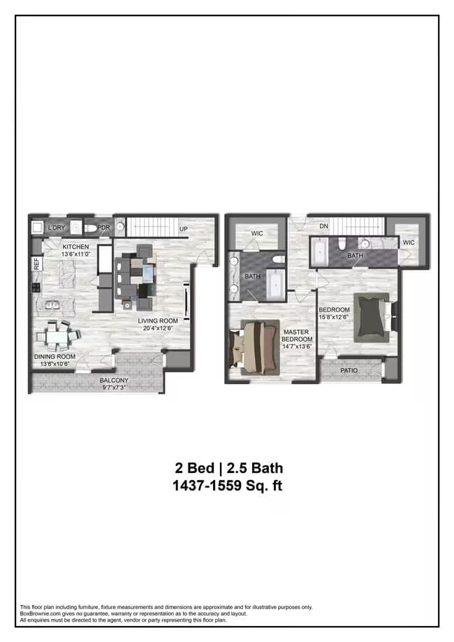 B5TH 1107 floor plan