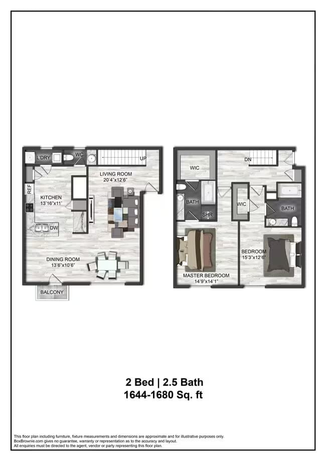 Unit 2412 floor plan