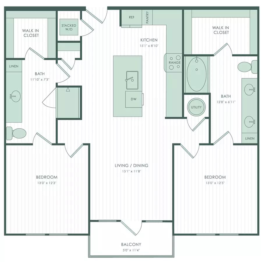 B2 408 floor plan