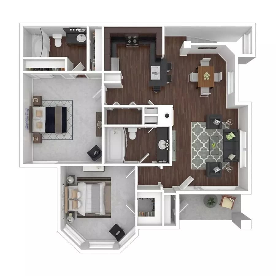 B4 1217 floor plan