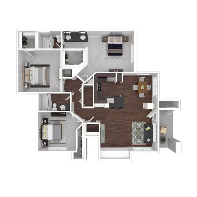C1 0411 floor plan