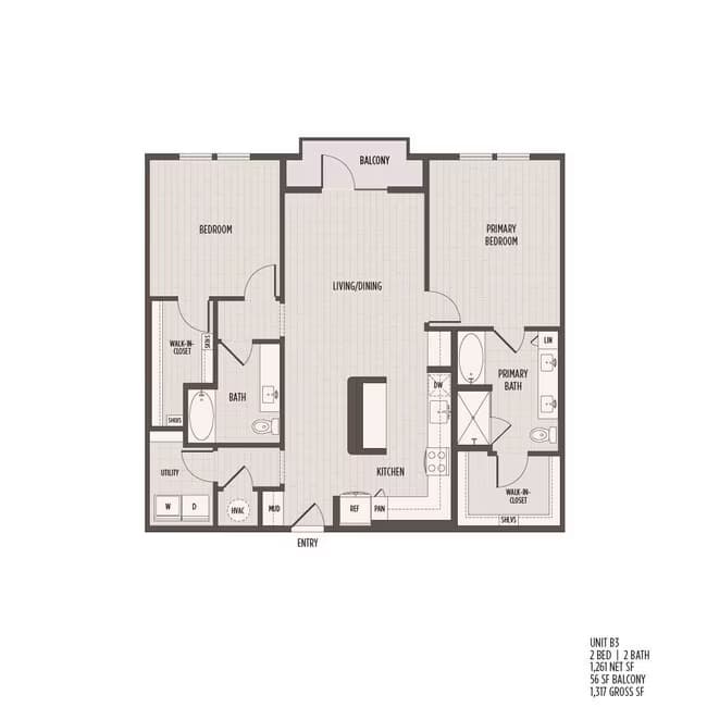 B3 Rosslyn-282 floor plan
